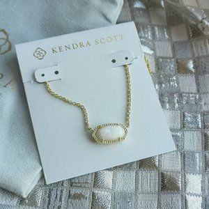 Kendra Scott Elisa Necklace Gold Ivory Pearl